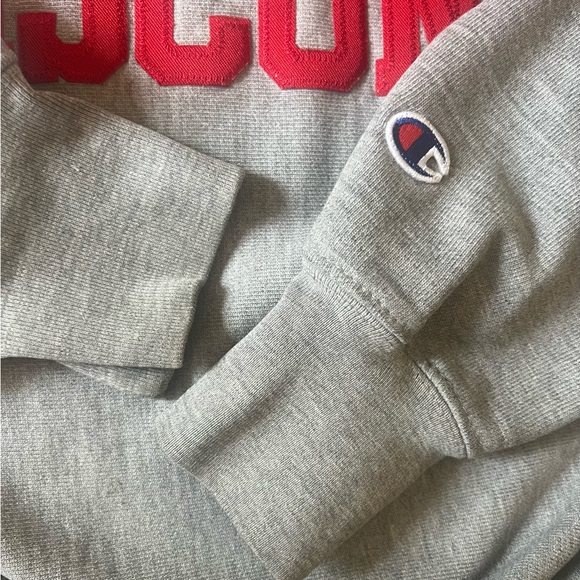 Champion University of Wisconsin Men's Vintage Sweatshirt - Picture 3 of 5